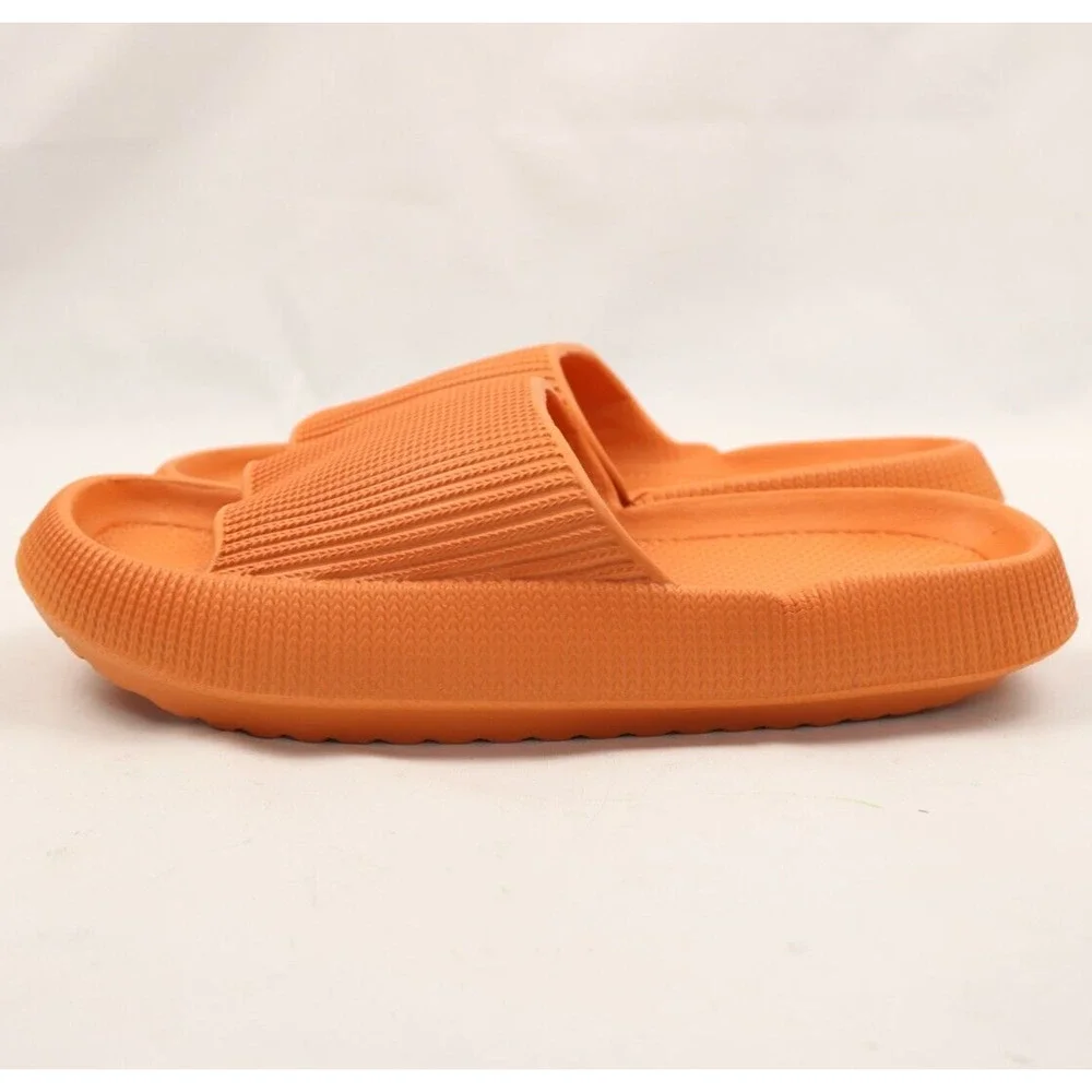 27-Pack Platform Pillow Slide Sandals Non-Slip Shower Bath Slippers Unisex 8.5-9